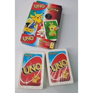 Pokemon Asia UNO Card Game Cards Are Sealed Pikachu